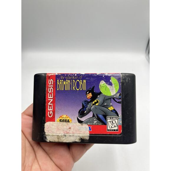 The Adventures of Batman and Robin - SEGA Genesis - Cart Only - Tested - Picture 1 of 5